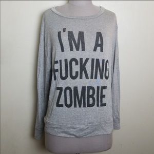 ISO Urban Outfitters IM A F ZOMBIE SWEATSHIRT